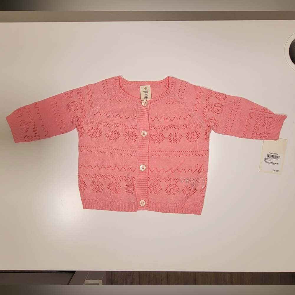 BNWT Nordstrom Button Down Sweater - 3 Months